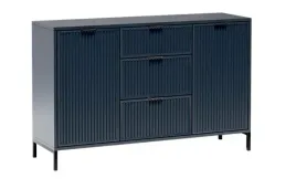 indigo-komoda-135-ryflowane-fronty-metalowe-nogi