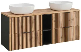 wiszaca-szafka-z-umywalka-140-cm-czarna-blat-ryfle