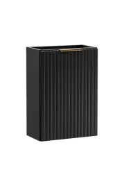 czarna-szafka-pod-umywalke-40-cm-ryflowana-drzwi