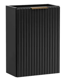 czarna-szafka-pod-umywalke-40-cm-ryflowana-drzwi
