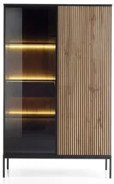 dab-wotan-witryna-wysoka-lamele-led-loft-metal