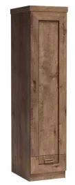 dab-lefkas-regal-1d-wysoki-z-wieszakiem-i-szuflada-styl-klasyczny
