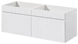 biala-szafka-pod-umywalke-wiszaca-120-cm-frezowany-front-szuflady