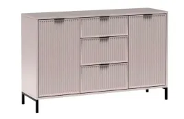 kaszmir-komoda-135-ryflowane-fronty-metalowe-nogi