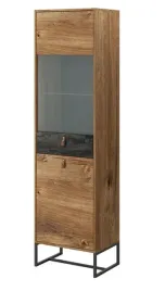 dab-witryna-wysoka-szklo-metal-loft-czarny-kamien