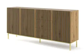komoda-ravenna-a-200-cm-3d3s-frez-dab-artisan-rama