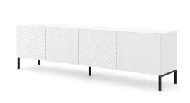 szafka-rtv-surf-200-cm-4d-bialy-mat-nozki-czarne