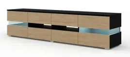 szafka-rtv-viper-186-cm-czarny-mat-dab-stone-led