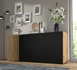 komoda-auris-3d3s-180-cm-pojemna-3-szuflady-dab-artisan-czarny-mat-loft