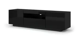 szafka-rtv-aura-150-cm-uniwersalna-stojaca-wiszaca-czarny-polysk