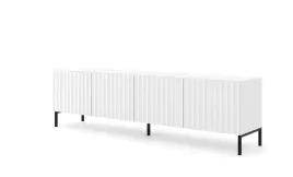 szafka-rtv-wave-200-cm-4d-bialy-mat-nozki-czarne