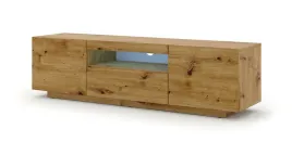 szafka-rtv-aura-150-cm-uniwersalna-stojaca-wiszaca-dab-artisan-led