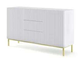 komoda-ravenna-b-150-cm-2d3s-frez-bialy-mat-rama