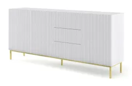 komoda-ravenna-b-200-cm-3d3s-frez-bialy-mat-rama