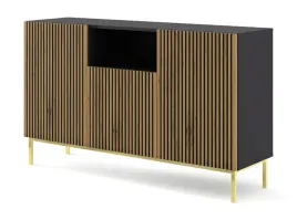 komoda-ravenna-a-150-cm-2d1d-czarny-artisan-rama