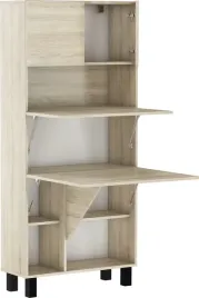 biurko-rozkladane-regal-homi-domowe-dab-sonoma