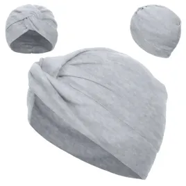 turban-damski-bawelniany-gotowa-czapka-na-glowe-bawelna-turbany-jasny-szary