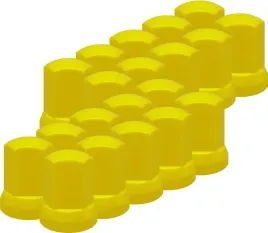oslonka-nakladka-szpilki-33-mm-zolta-wysoka-20-szt