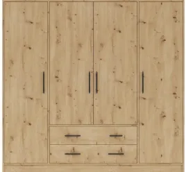 szafa-uchylna-szeroka-garderoba-czterodrzwiowa-200-cm-dab-artisan-artos-sr1