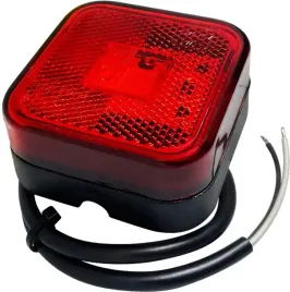 lampa-obrysowa-kwadratowa-z-odblaskiem-czerwona
