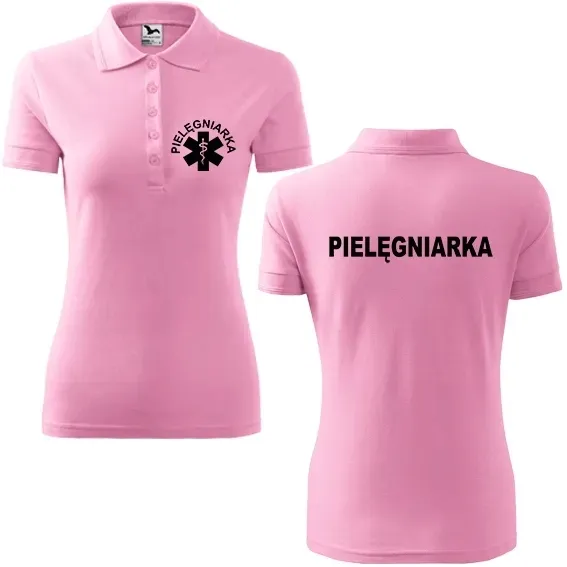 Damska Koszulka polo PIELĘGNIARKA 30 S