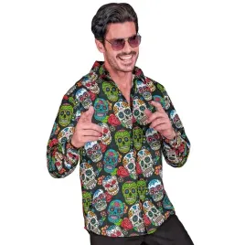 koszula-czarna-los-muertos-meska-halloween-l-xl