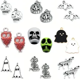 zawieszka-charms-mix-18szt-zestaw-koraliki-halloween-do-robienia-bizuterii