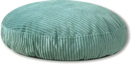 nowoczesna-pufa-okragla-poduszka-podnozek-sztruks-morski-siedzisko-70x70-cm