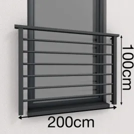 balustrada-francuska-okienna-aluminiowa-200cm-7016