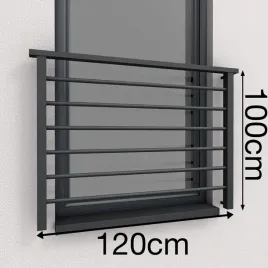 alu-light-balkon-francuski-120cm-balustrada-ral