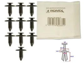 mazda-626-ge-91-97-klips-spinka-kolek-romix-10szt