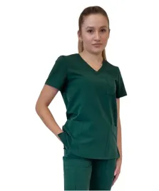bluza-medyczna-zielona-butelka-casual-premium-roz-xxl