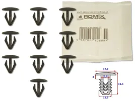 klips-spinka-kolek-boczki-tapicerska-nissan-10szt