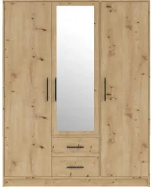 szafa-garderoba-uchylna-lustro-polki-drazki-150-cm-dab-artisan-artos-srl2