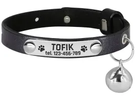 obroza-skorzana-dla-kota-psa-dzwonek-grawer-identyfikator-czarna-s
