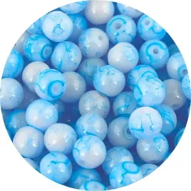 koraliki-szklane-marmurki-kulki-8mm-bialo-niebieskie-50szt