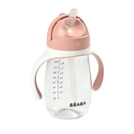 beaba-butelka-bidon-ze-slomka-niekapek-pink