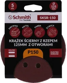 papier-scierny-krazki-na-rzep-z-otworwami-125mm-p150-zestaw-5szt-schmith