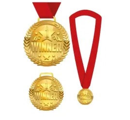 medal-zloty-winner-1-metalowy-nagroda-trofeum