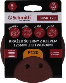 papier-scierny-krazki-na-rzep-z-otworwami-125mm-p120-zestaw-5szt-schmith