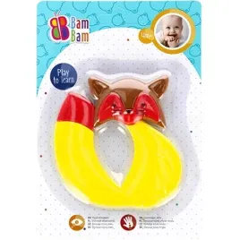 grzechotka-miekki-gryzak-lisek-profilowany-bam-bam