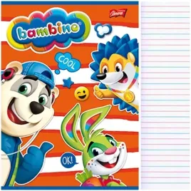 zeszyt-bambino-a5-3-linia-dwukolorowa-16-kartek-unipap-szkolny-laminowany