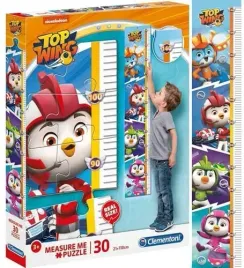 puzzle-30-el-linijka-miara-wzrostu-top-wing-ptaszki-clementoni