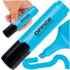 zakreslacz-marker-fluo-office-products-neon-niebieski-nietoksyczny