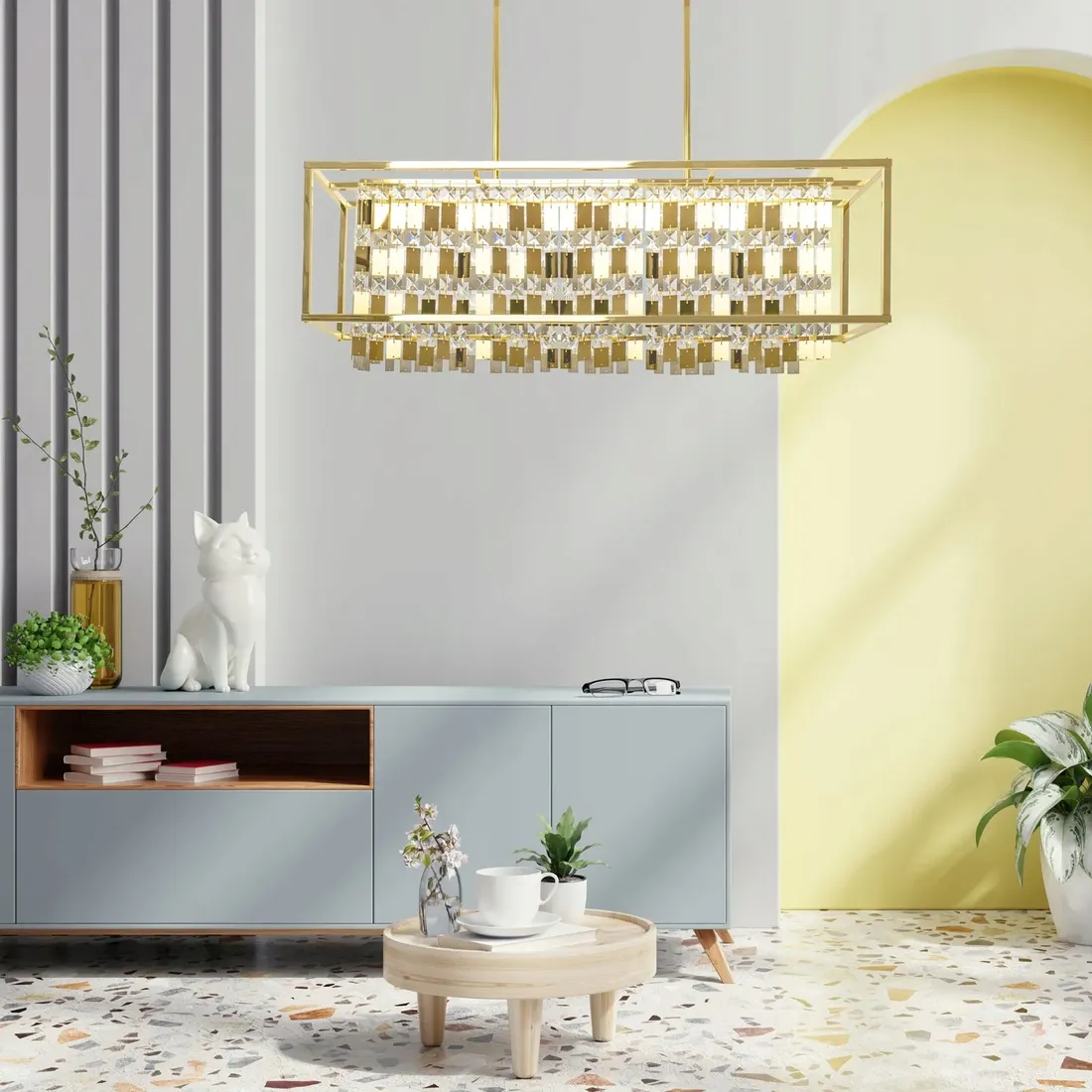 lampa-sufitowa-wiszaca-zlota-gold-krysztalowa-glamour-krysztal-toolight-stan-nowy