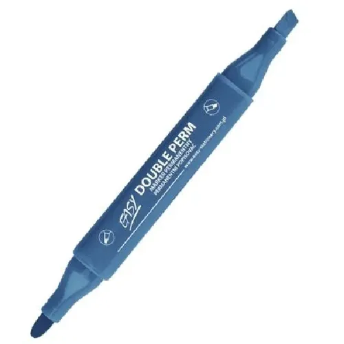 marker-permanentny-niebieski-zielony-doubleperm-stan-nowy