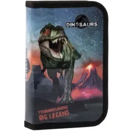 piornik-dwuklapkowy-b-w-dinozaur-tyranosaurus-t-rex-derform
