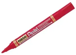 marker-permanentny-okragly-pentel-n850-czerwony
