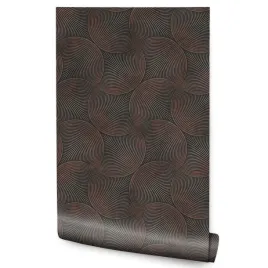 tapeta-scienna-do-salonu-sypialni-ornamenty-abstrakcja-efekt-3d
