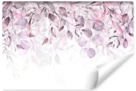 fototapeta-scienna-delikatne-akwarelowe-liscie-natura-abstrakcja-450x300